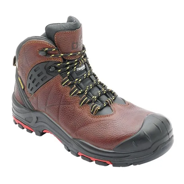 BOTA DE SEGURIDAD MODELO DEFENDER MONTEGO (DF-500) COLOR CAFE - Image 3