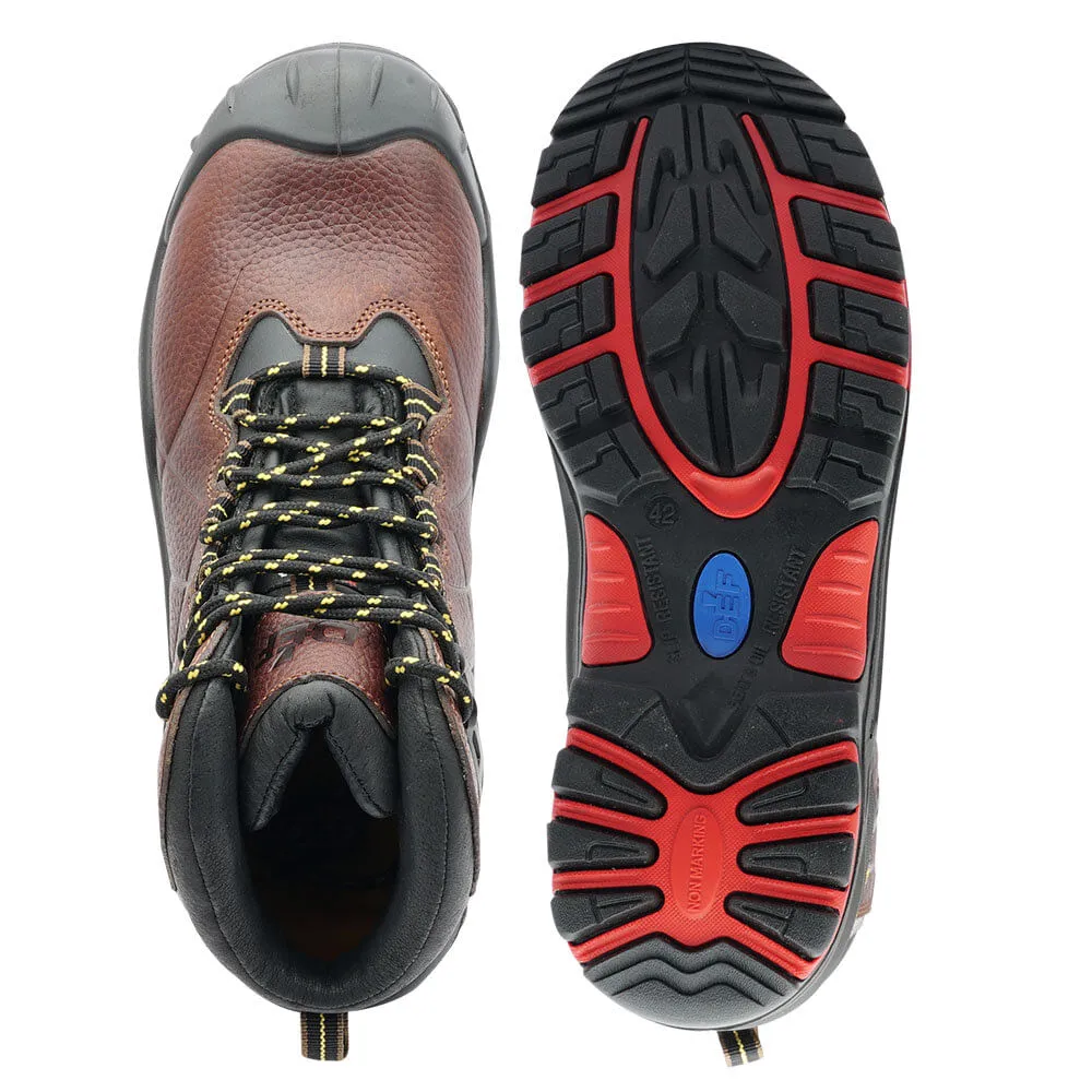 BOTA DE SEGURIDAD MODELO DEFENDER MONTEGO (DF-500) COLOR CAFE - Image 5