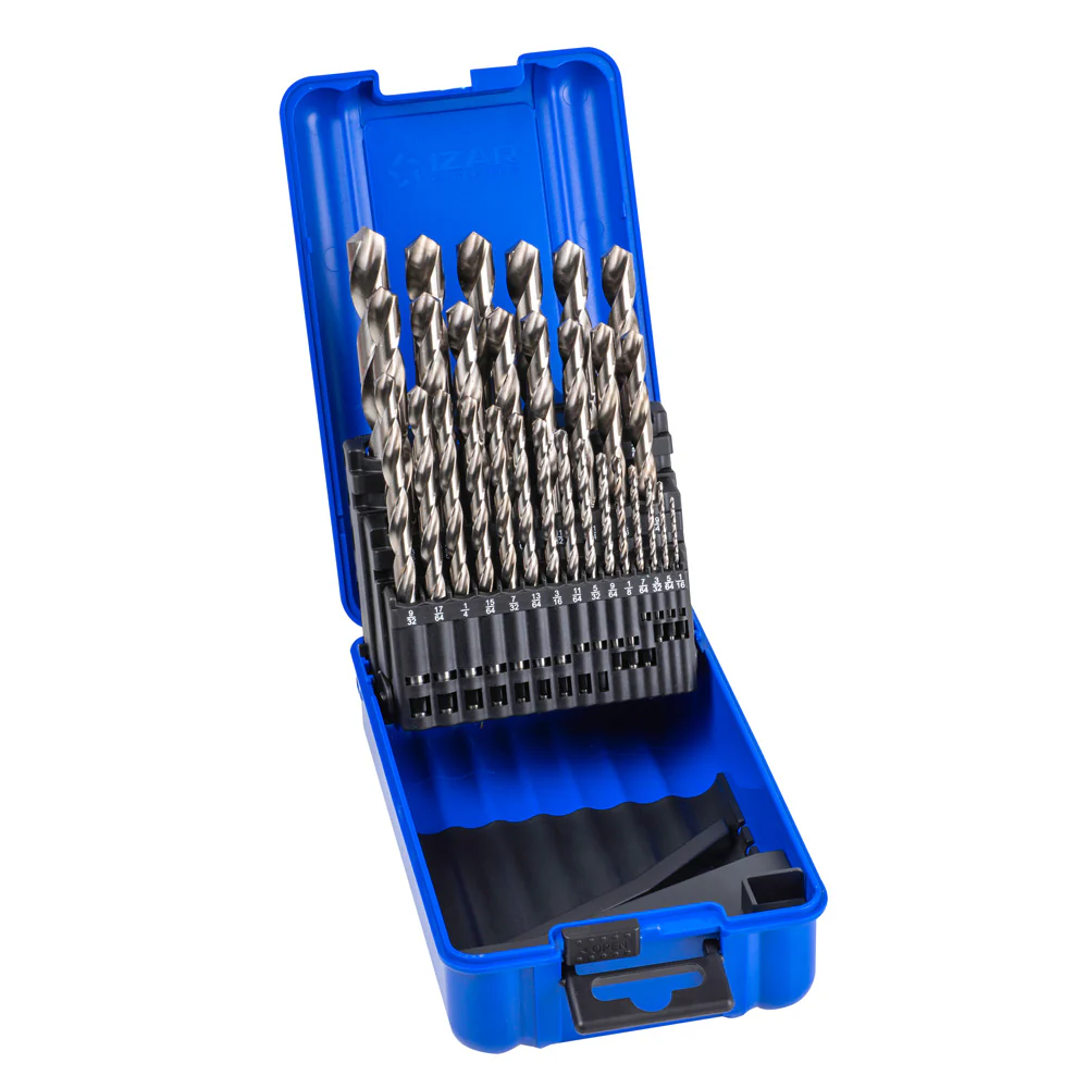 JUEGO DE BROCAS HSS - 1070 DE 29 PZS